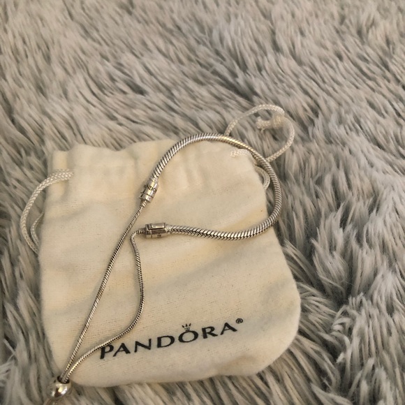 Pandora Moments Snake Chain Slider Bracelet - Picture 5 of 5